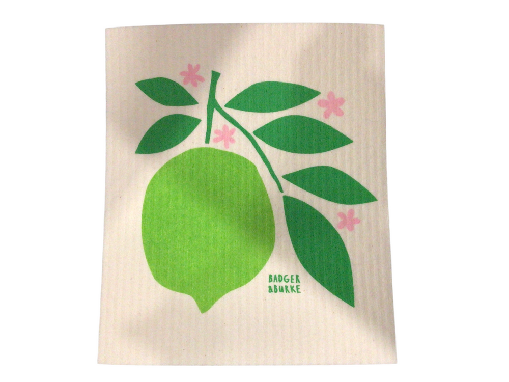 Swedish Sponge Cloth - Lime