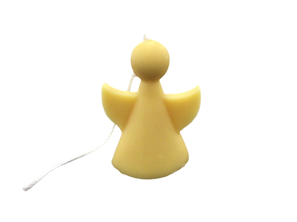 Beeswax Angel Candle