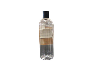 Plastic Bottle 16oz with black press cap