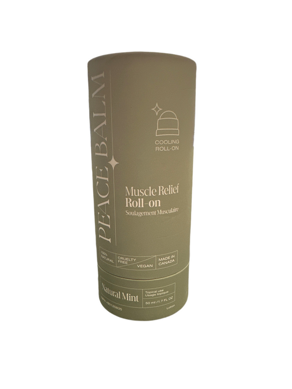 Peace Labs Peace Balm – Roll-On Muscle Relief Natural Mint