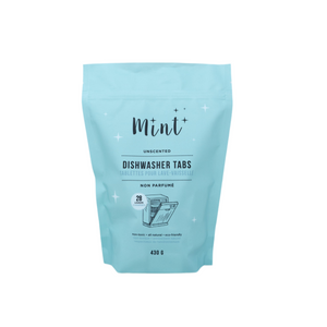 Mint Natural Dishwasher Tabs – 28 Loads (430g)