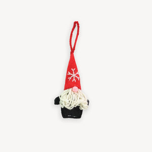 Pokoloko Hand Embroidered Ornament-Gnome