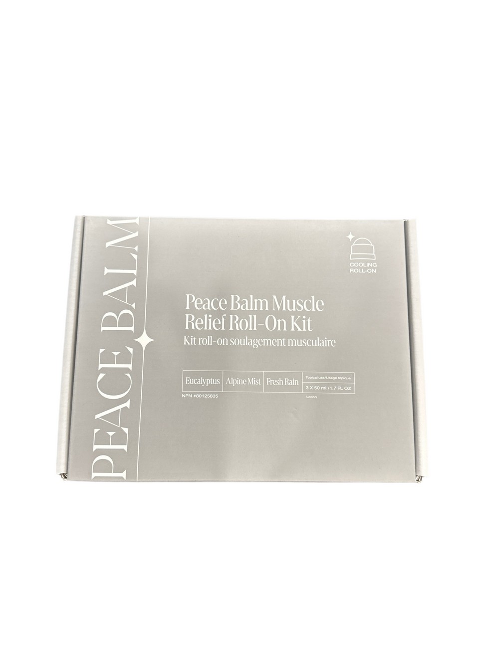 Peace Labs Peace Balm – Roll-On Muscle Relief Gift Set Of Three