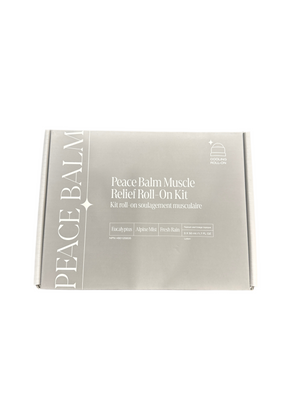 Peace Labs Peace Balm – Roll-On Muscle Relief Gift Set Of Three