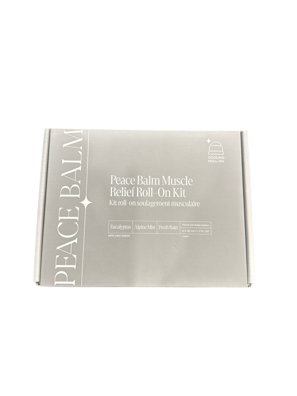 Peace Labs Peace Balm – Roll-On Muscle Relief Gift Set Of Three