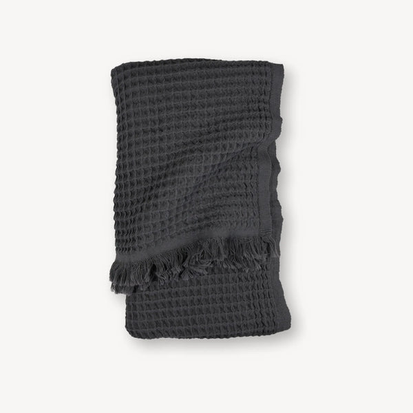 Pokoloko French Waffle Turkish Towel - Grey
