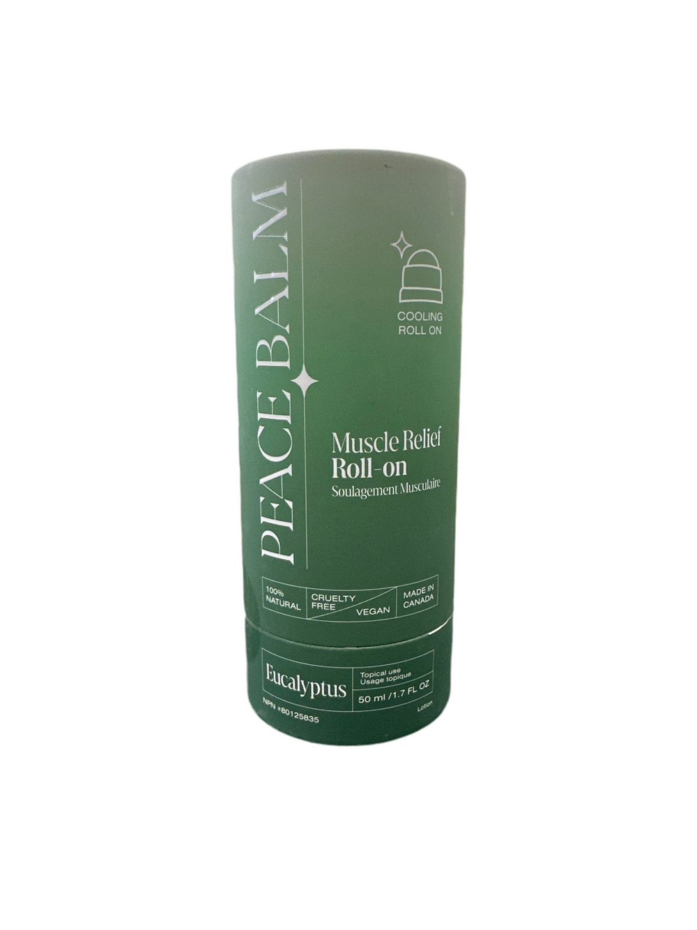 Peace Labs Peace Balm – Roll-On Muscle Relief Eucalyptus