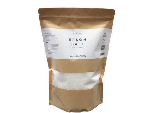 Epsom Salt – 49.38oz / 1400g (Bulk Bagged Offering)