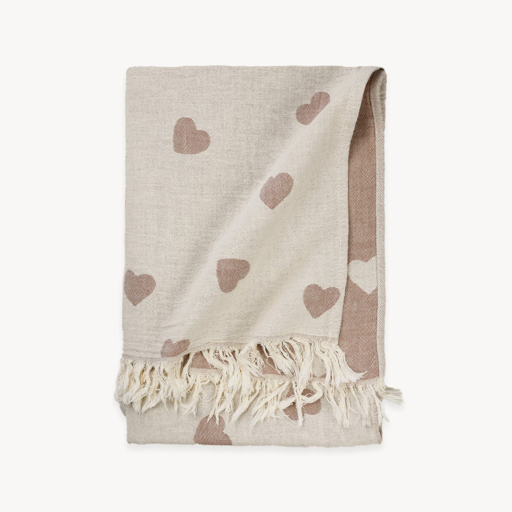 Pokoloko ‘Have a Heart’  Turkish Towel