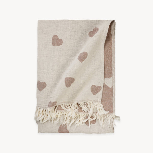 Pokoloko ‘Have a Heart’  Turkish Towel