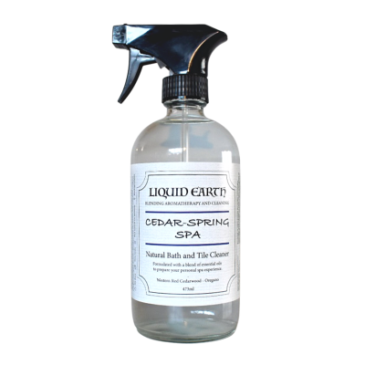 Liquid Earth Bath and Tile Cleaner- Cedar Spring Spa