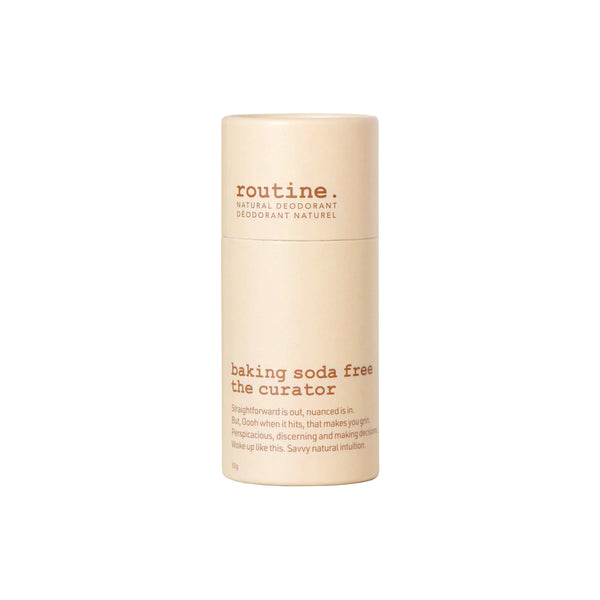 The Curator Deodorant – Routine (Baking Soda Free) – 50g Tube