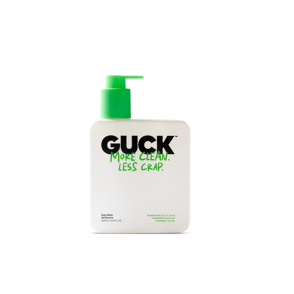 Guck Body Wash - Sandalwood, Bergamot, Lavender 400ml