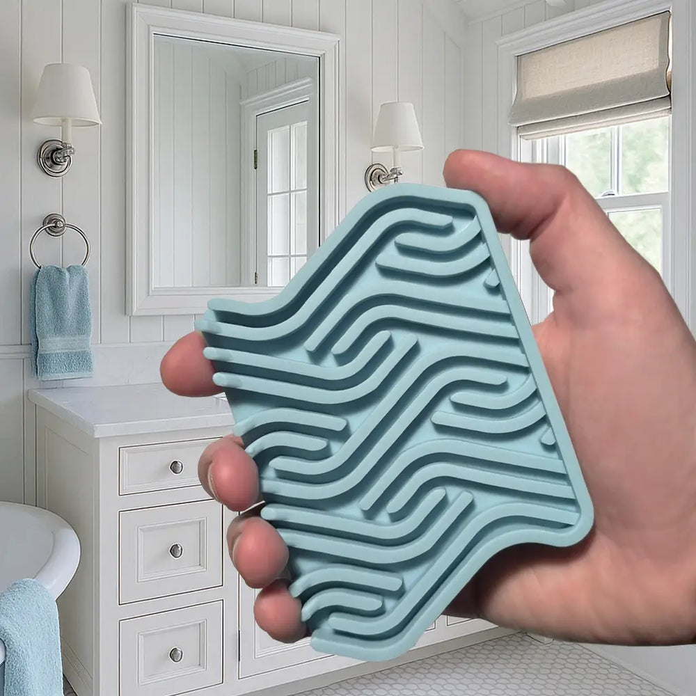 Silicone soap dish