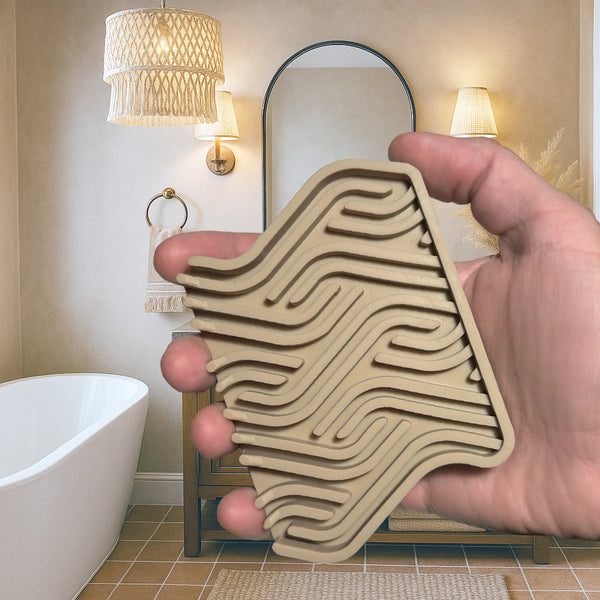 Silicone soap dish
