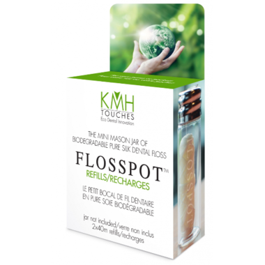 KMH Touches Flosspot Gold Vegan Floss Refill