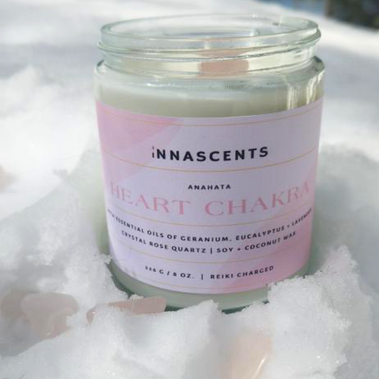 Heart Chakra Candle