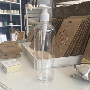 Plastic bottle 16oz with Pump