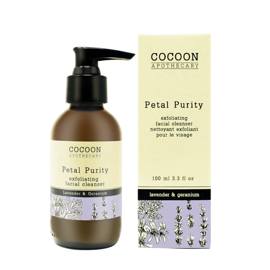 Petal Purity Facial Exfoliating Cleanser – Cocoon Apothecary
